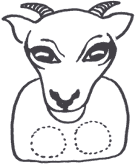 Little Billy Goat Puppet Pattern